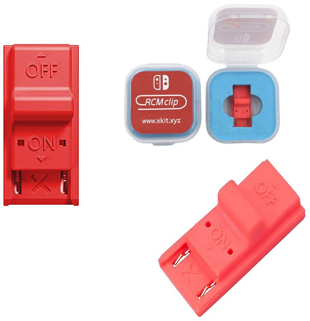 닌텐도 스위치 신형지그 RCM JIG CLIP XKIT정품 블랙 / 레드 선택구매, 1개, 레드색상, 스위치 신형 지그