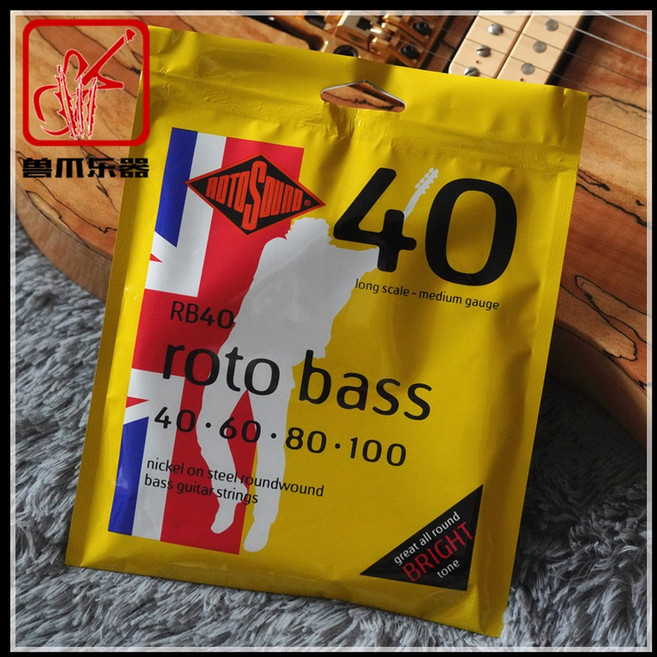 로토사운드 Rotosound RB(40 니켈 (비실크) 기타 베이스 80 스트링 100) 60 (40