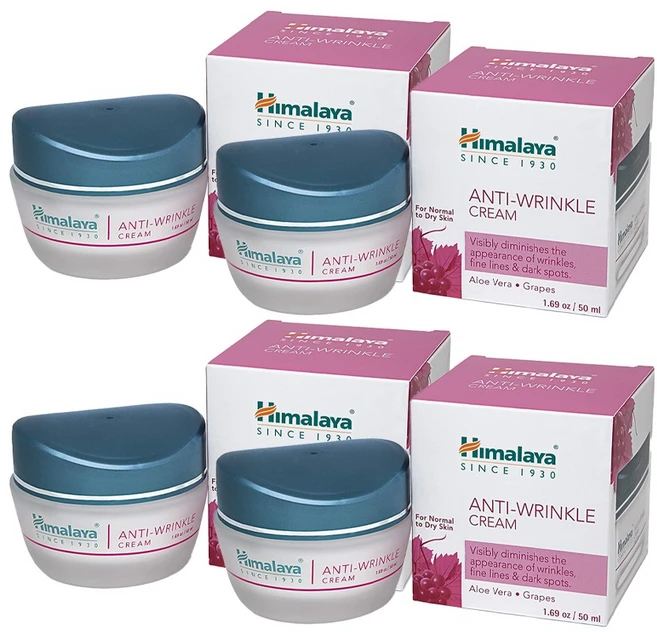 Himalaya 히말라야 안티 링클 크림 50ml 4개 - 쿠팡