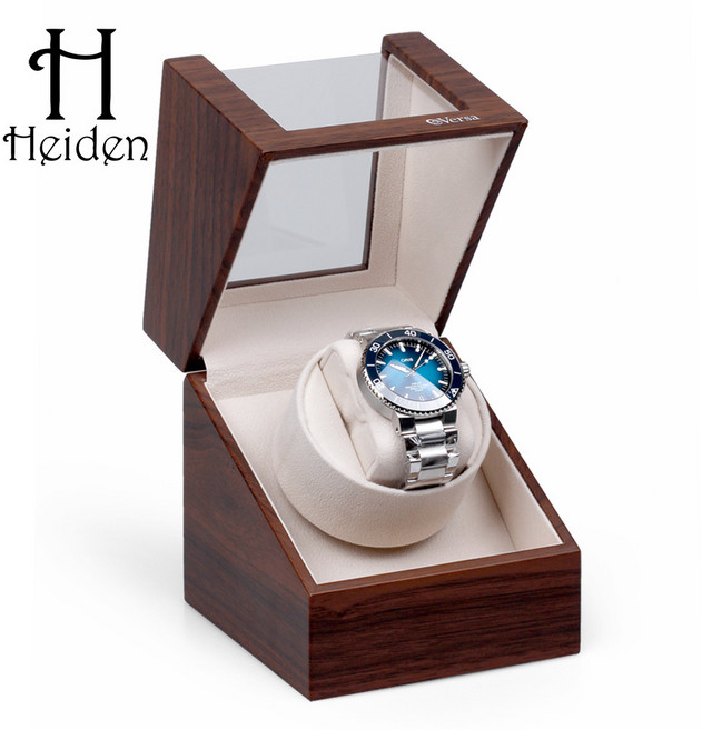 하이덴 버사 원목 와치와인더 1구 VR001 월넛 오토매틱 시계 보관함