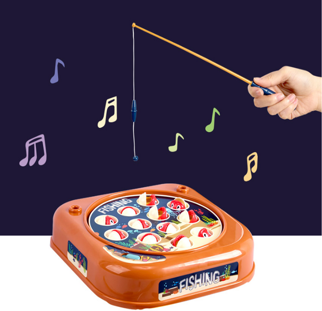 회전하는 낚시놀이장난감 3단속도조절 낚시게임 2인용낚시게임