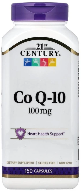 21st Century 21세기 센트리 센추리 CoQ10 코큐텐 100mg 150정, 1개 - 쿠팡