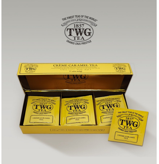 TWG 프렌치 얼그레이 티백, 1개, 15개입, 2.5g