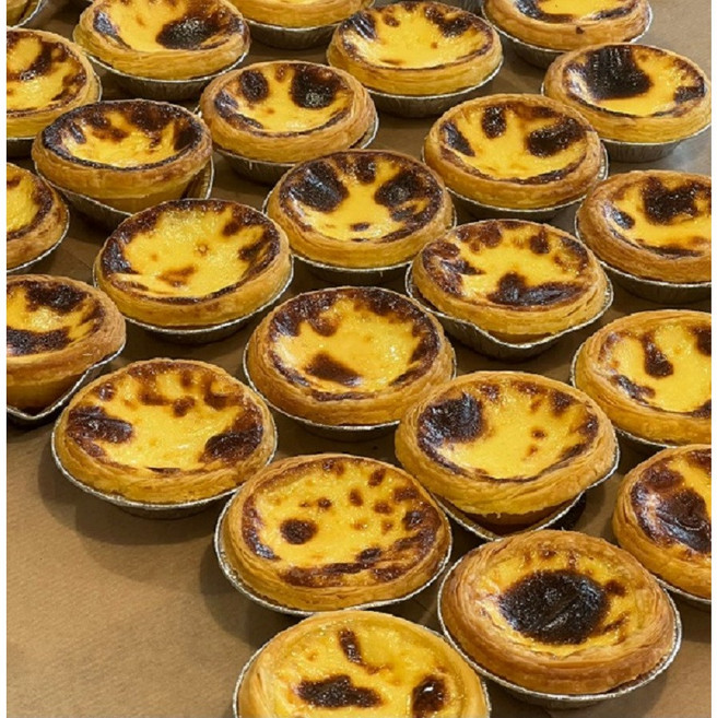 에그타르트 수제디저트 개별포장 냉동완제품 디저트 구움과자 간식 선물용 답례품, 30개, 30g