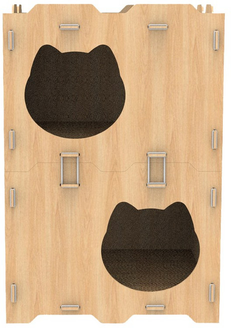 루어캣 숨숨집 캣빌라 SC-563 고양이 스크래쳐, 상세 설명 참조, 1개