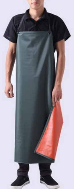 긴 방수 앞치마, 긴방수앞치마 그린