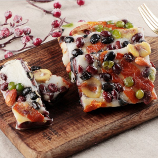 팥 호박고지 시루떡 영양떡 꿀설기 1kg (택1) 개별포장 떡 식사대용, 2. 영양떡 1kg, 1개