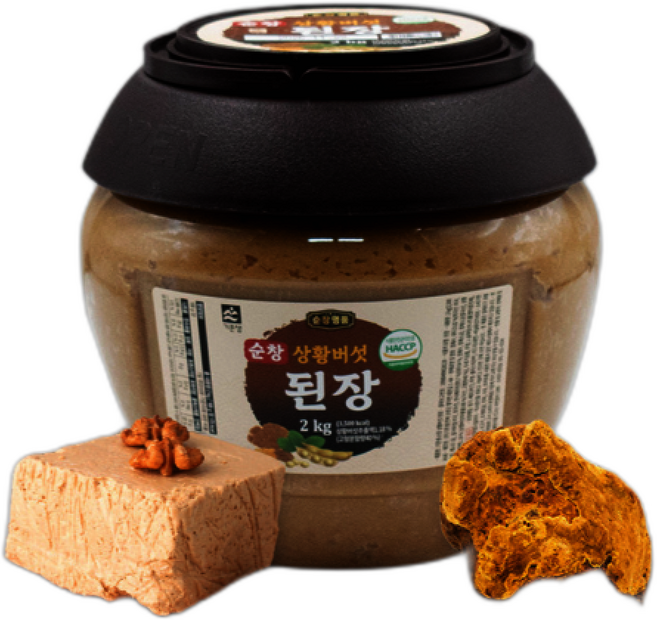 순창 상황버섯 된장, 2kg, 1개