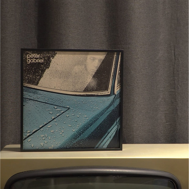 LP액자 / 알루미늄 액자(무광블랙) / 레코드액자 / 사물들 Vinyl Frame, 1개