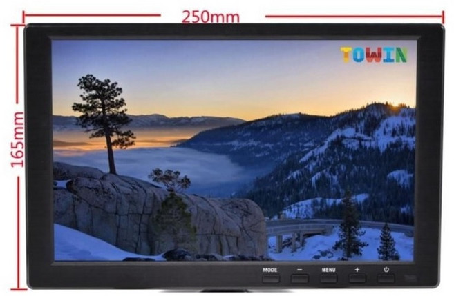 TOWIN 10吋液晶顯示器 監視器螢幕, 1個