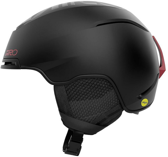 Giro Jackson MIPS 스노우 헬멧 매트 트레일 그린 사이즈 S 5255.5cm 249714, 무광 블랙/레드