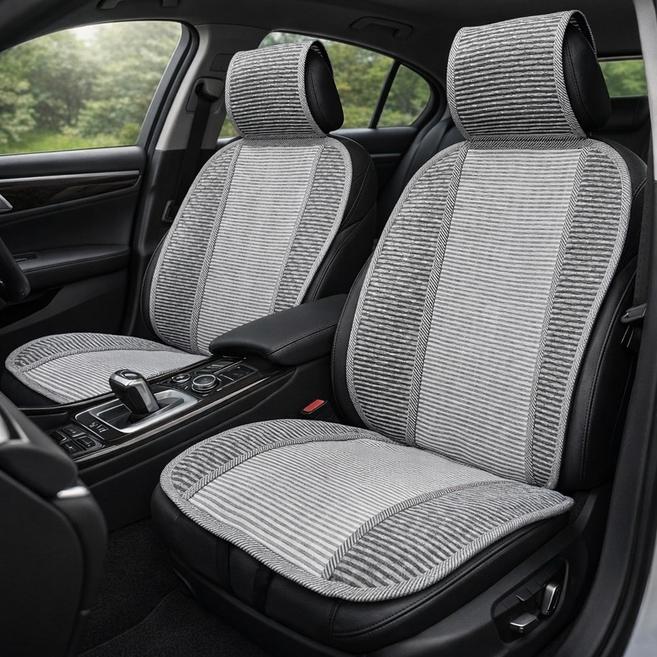 [국내제작] 자동차 여름 쿨링 통풍시트 차량용 시트커버 라인쿨 통풍 방석 1P 택시 화물차 전차종공용, 1개, 라인 쿨시트
