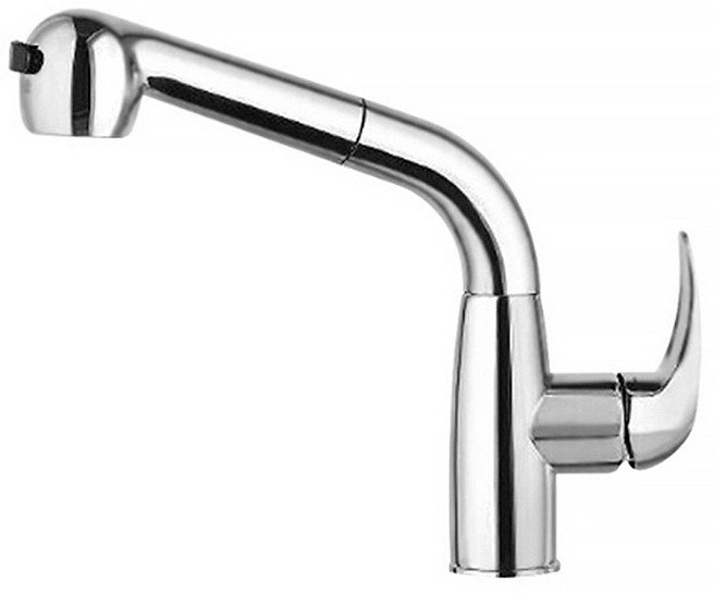 한샘 MSYS 주방수전 MF600 싱크대수전 수도꼭지 원홀 수전교체, 1개