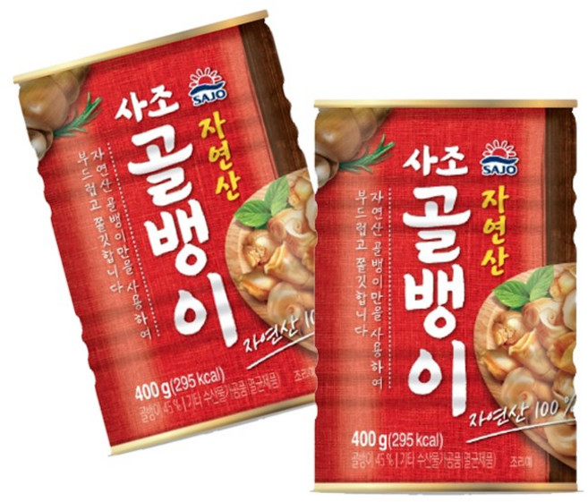 사조해표 자연산 골뱅이 300g 12개, 400g