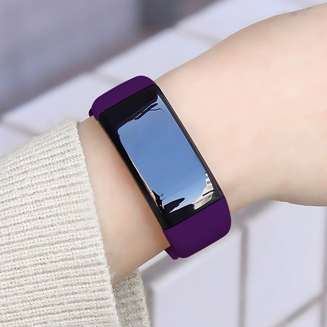 손목 혈당 측정기 비침습 건강 무채혈 체크 시계 워치 손목시계 산소 체온 혈압 무통, 1개, 6. 퍼플 스포츠 모델 혈당