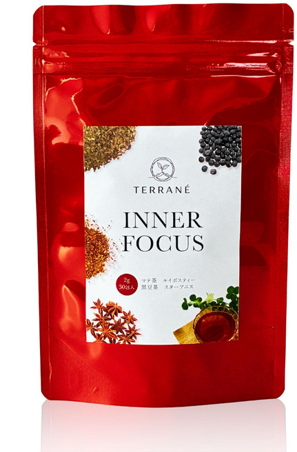 [TERRANÉ] INNER FOCUS 블렌드 마테 차 흑두 차 루이보스 티 2g×30, 2g, 1, 30