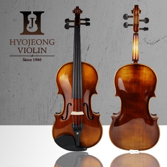 HYOJEONG 효정바이올린 HV-250 전사이즈 풀구성품, 1/4사이즈 (8세~9세), 1개