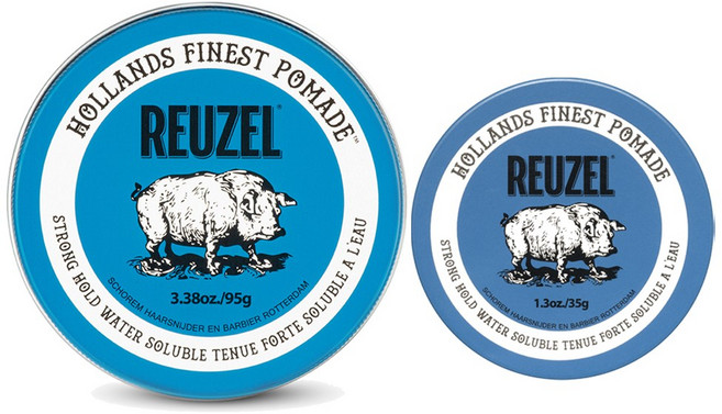 리우젤 블루 수성 하드 포마드 95g + 35g, 1개