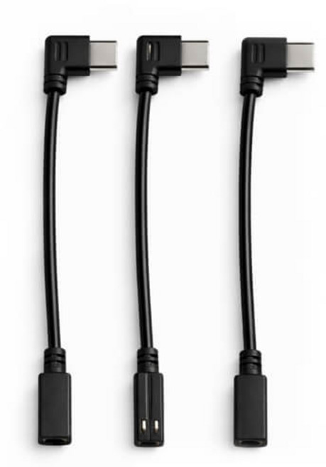 투케바이크 오토바이 찍판 충전용 젠더 자석충전 교체형 배달 대행 라이더, 3개, C TPYE 검정, 8.5cm