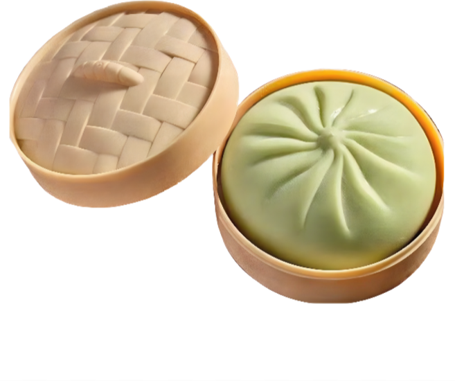 仿真包子捏捏樂 出氣包 軟軟玩具, 綠色, 1個