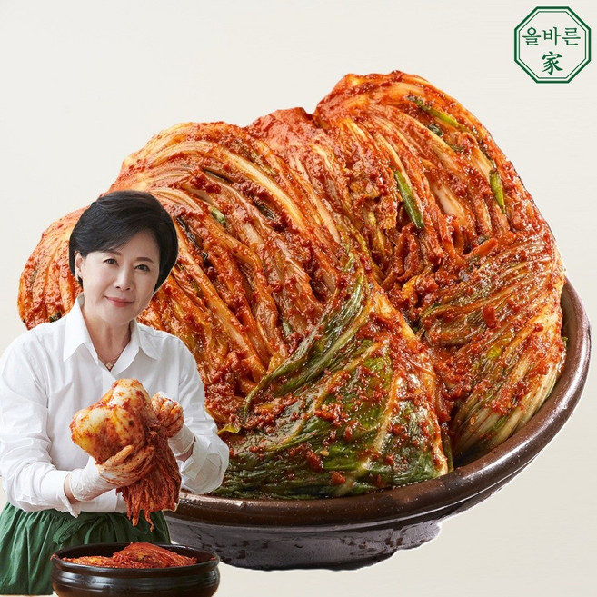 박정수 올바른 프리미엄 포기김치 5kg, 매장정품올바른가 박정수 올바른 프리미엄 포기김치 5kg, 1개