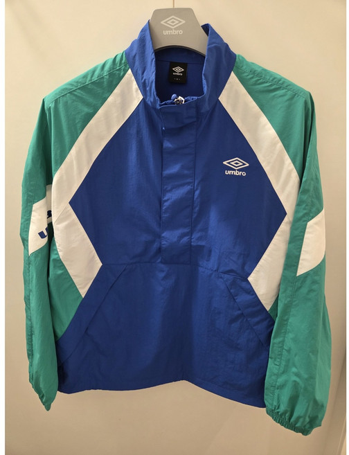 UR123CWT34 엄브로 팝러쉬 컬러블럭 스탠넥 아노락