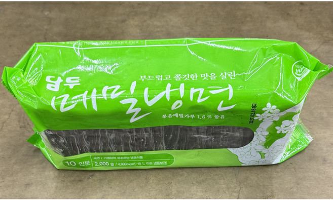 담두 메밀 냉면 2kg, 1개
