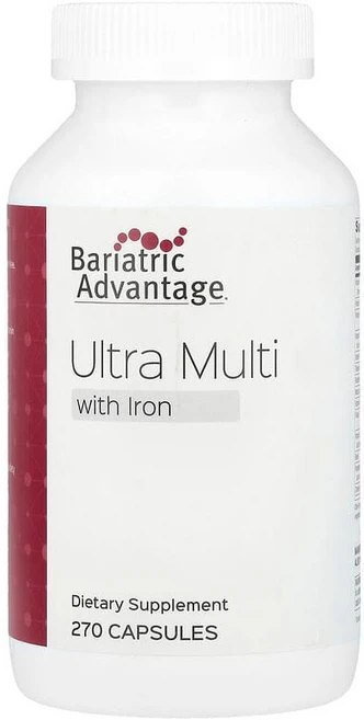 Bariatric Advantage 울트라 멀티 철분 함유 캡슐 270정 BDV-94261, 270 개, 1개 - 쿠팡