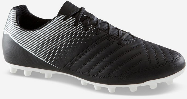 데카트론 Decathlon 애질리티 100 성인용 축구화 - 스모크 블랙 780070