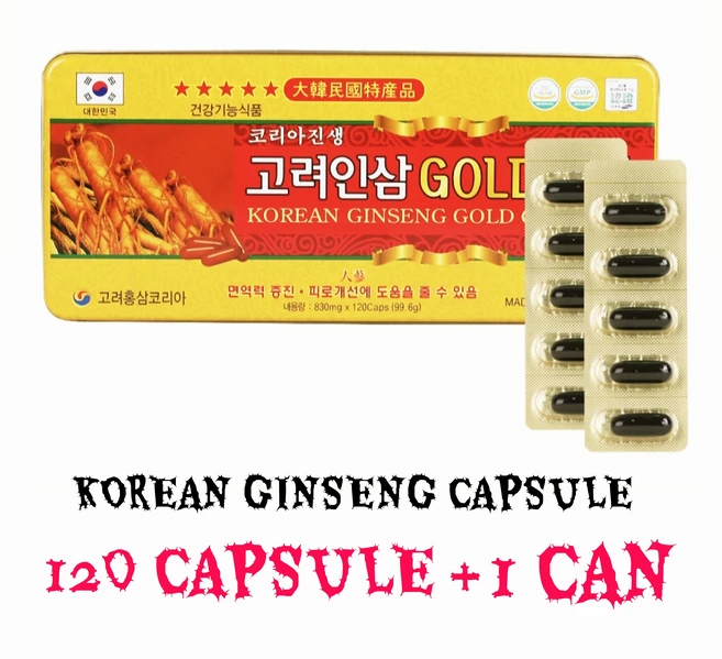 고려 인삼골드캅셀 120캡슐, 1개, 98.4g - 쿠팡
