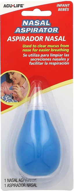 Flents Acu-Life 비강 흡입기 유아 비강 흡입기 1개 FLS-10004, Flents, Acu-Life, 비강 아스피레이터, 유 - 쿠팡