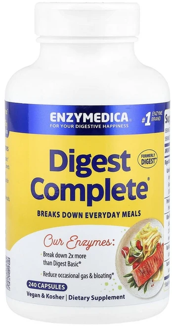 엔자이메디카 다이제스트 컴플리트 엔자임 포뮬러 캡슐, 240정, 1개 - 쿠팡