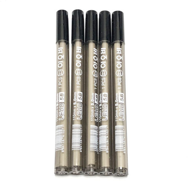 [제이스공구] 국산 목공용 리필 심, 화이트, 5개, 5mm