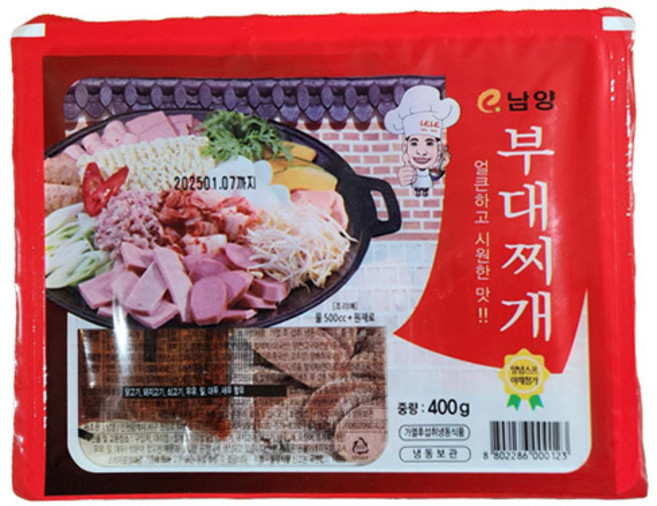 [442] 냠냠 남양 부대찌개 400g, 10개