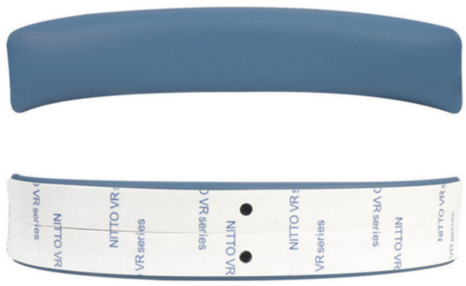 소니 WH CH520 헤드빔 헤드셋 밴드 커버 쿠션 패드, 1세트, 블루, CH520 헤드밴드