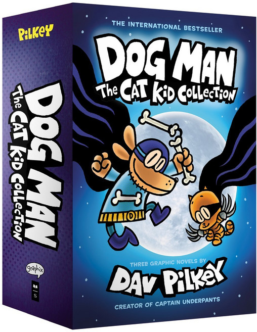 Scholastic Dog Man 4-6 Boxed Set The Cat Kid Collection From the Creator of Captain Underpants(HB)
