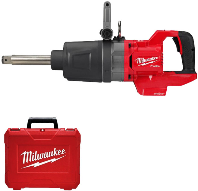 밀워키 M18 ONEFHIWF1D-0C FUEL 하이토크 D핸들 임팩트 렌치 25.4mm 롱 앤빌 베어툴 케이스포함 충전 무선