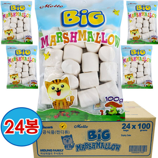 Mello 머쉬멜로우 빅, 2.4kg, 1박스