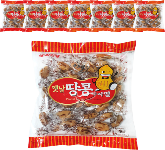 아리랑 옛날땅콩카라멜 560g, 8개