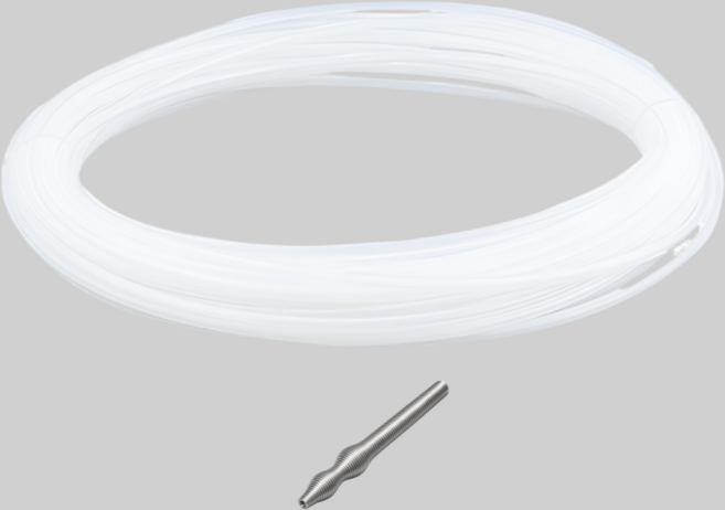 국산 해빙기 테프론 호스 + 스프링노즐 프로모션 6x4 하이프론 10m, 1개