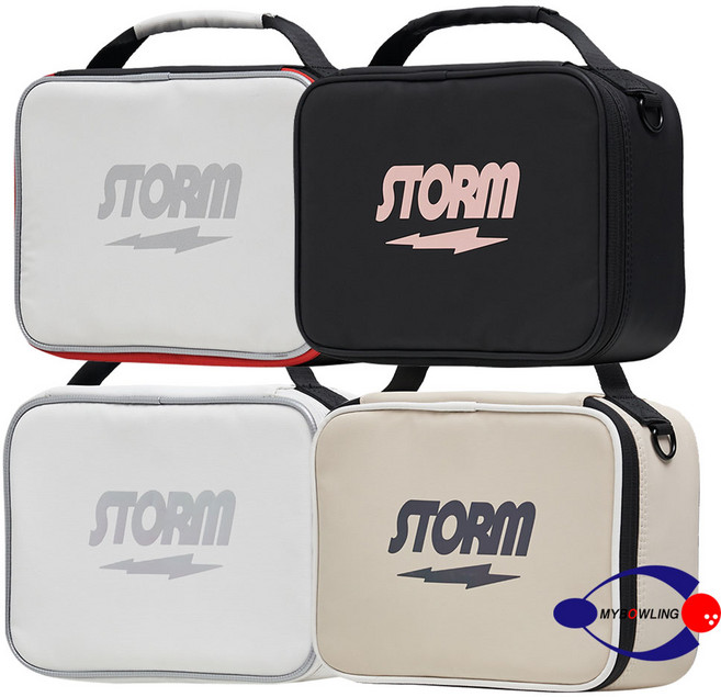 [마이볼링] 2026 스톰 롤링썬더 악세서리백 / 볼링용품 볼링악세서리, 1개, 솔리드블랙