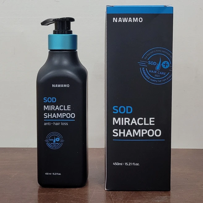 나와모 SOD(에스오디) 미라클샴푸, 미라클 샴푸, 1개, 450ml - 쿠팡