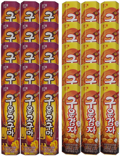 해태 구운고구마 27g+구운감자 27g 묶음행사 27g, 1개