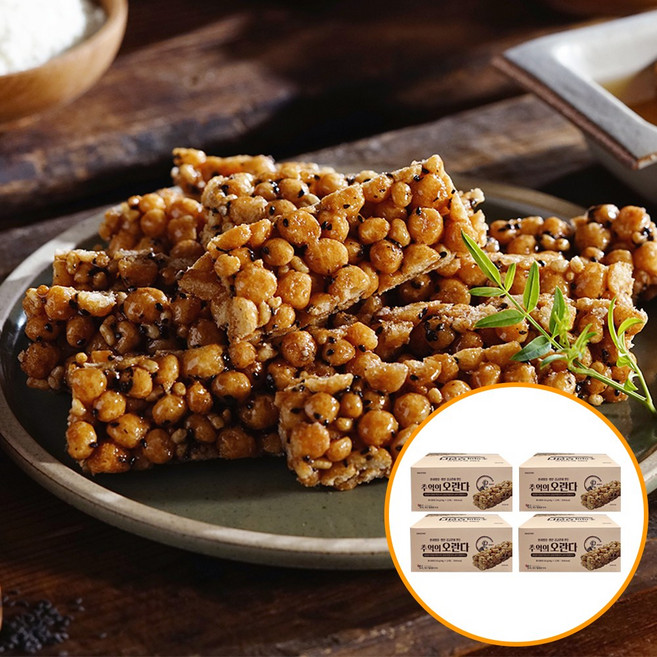 김규흔 한과 추억의 쌀 오란다 48개입 (12개입 X 4박스), 216g, 4박스