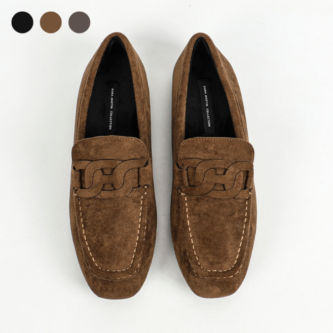 여성 털신 방한화 스웨이드 겨울로퍼 PZ-888-13-SWLP