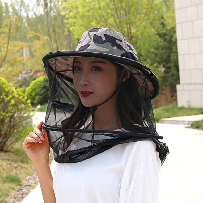 양봉모자 벌모자 벌초 벌망 낚시모자, 모자, 2개