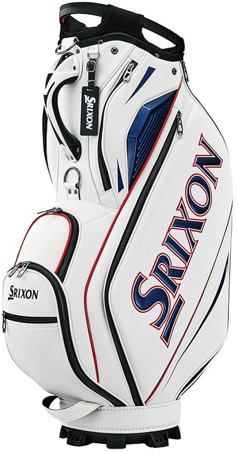 던롭 스릭슨 SRIXON 남성 프로 캐디백 10형 GGC-S205 5분할, 화이트