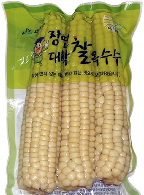 직송 괴산 장연 삶은 대학찰옥수수 냉동 찐 옥수수 17cm이상, 1박스, 15개