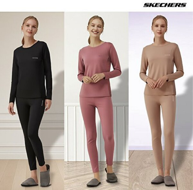 스케쳐스 (25FW) 여성 에어로웜 엠보기모 동내의 (6종)