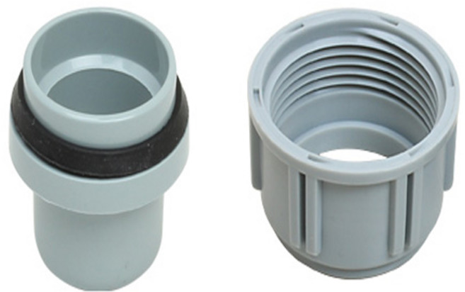 싱크대 배수구 호스 교체 가정용 씽크대 배수관 호스 90cm . 악취 방지캡 싱크대 배수구 용품, 5.유니온 너트, 1개